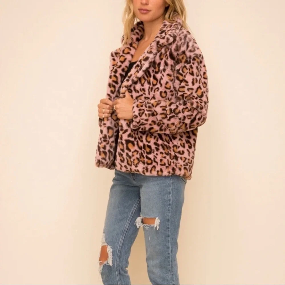 Leopard Fur Jacket - Picture 2 of 12